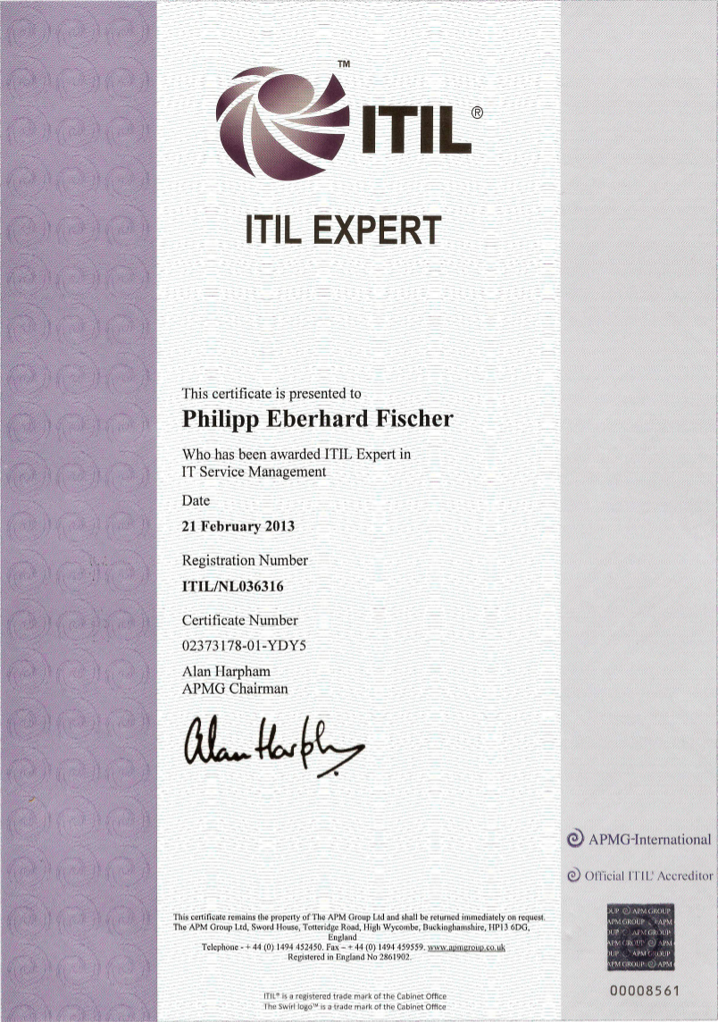 ITIL® Expert
